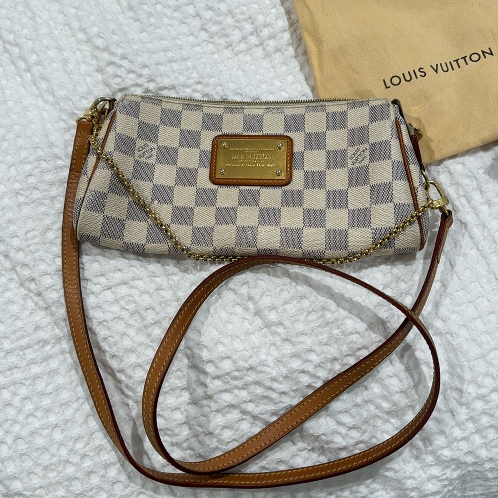 Damier azur Eva bag